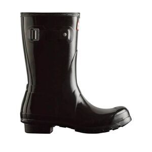 HUNTER Original Short Gloss Rain Boot Size 8